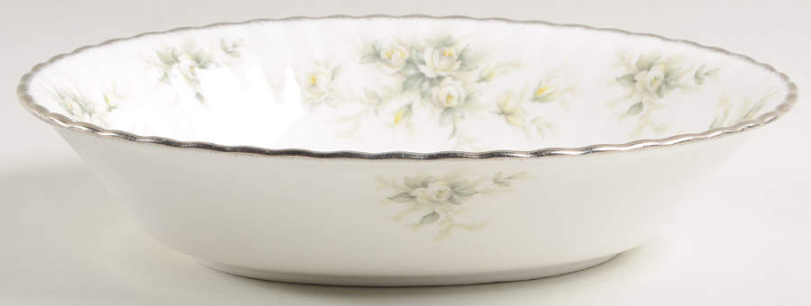 First Love (Montrose) 9" Oval Vegetable Bowl by Royal Albert-1