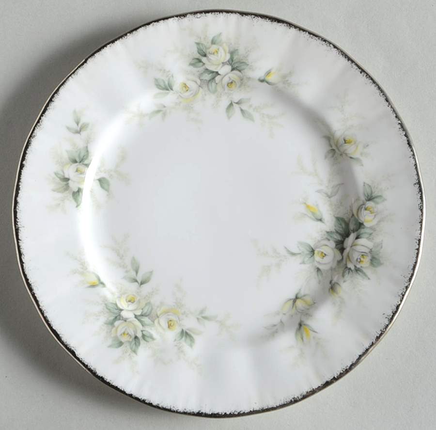 First Love (Elizabeth Shape) Bread & Butter Plate by Royal Albert-1