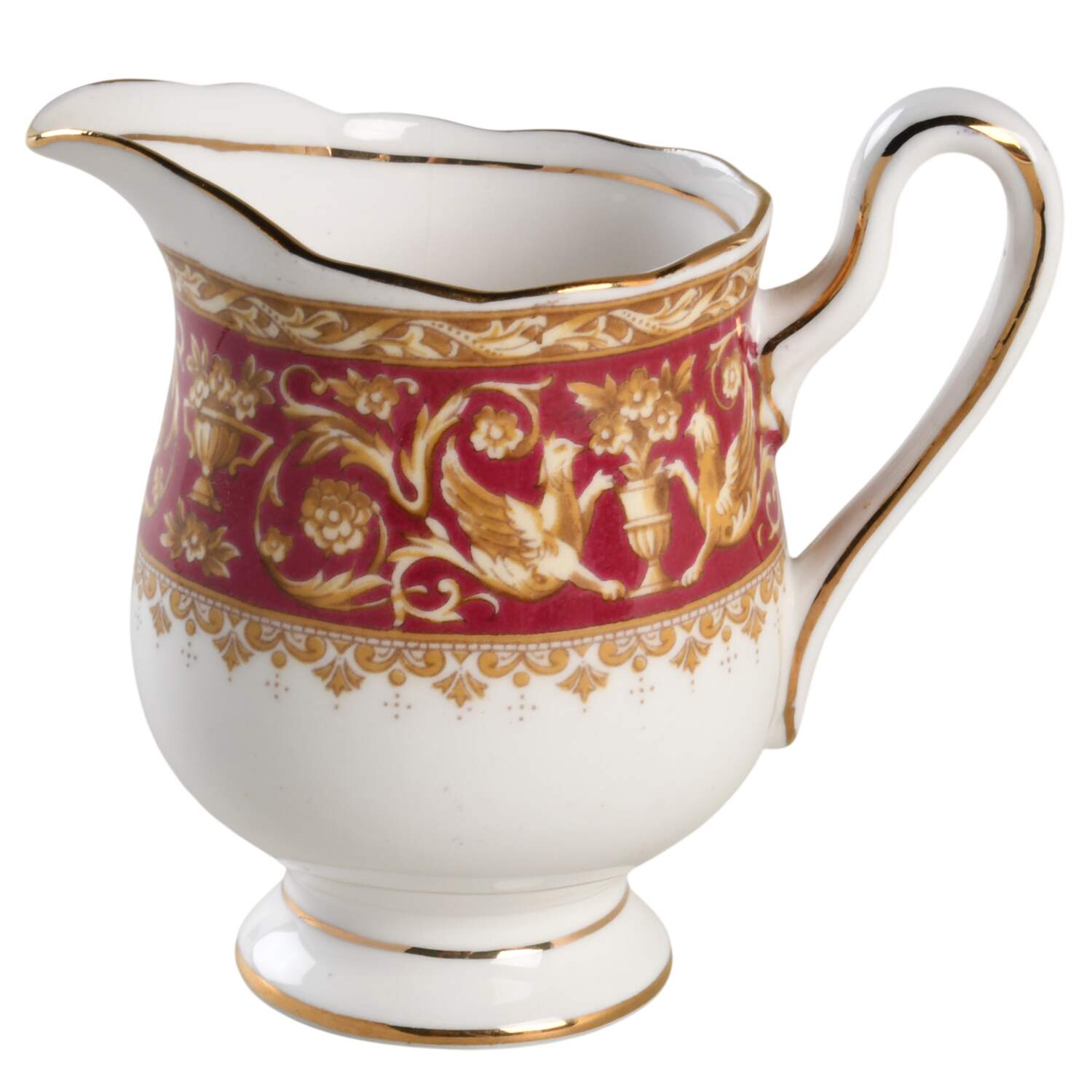Florentine Red Creamer by Royal Albert-1