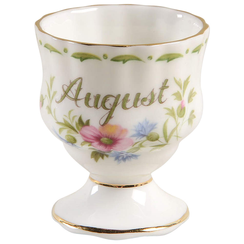 Flower of The Month (Newer, Montrose) Single Egg Cup by Royal Albert-1
