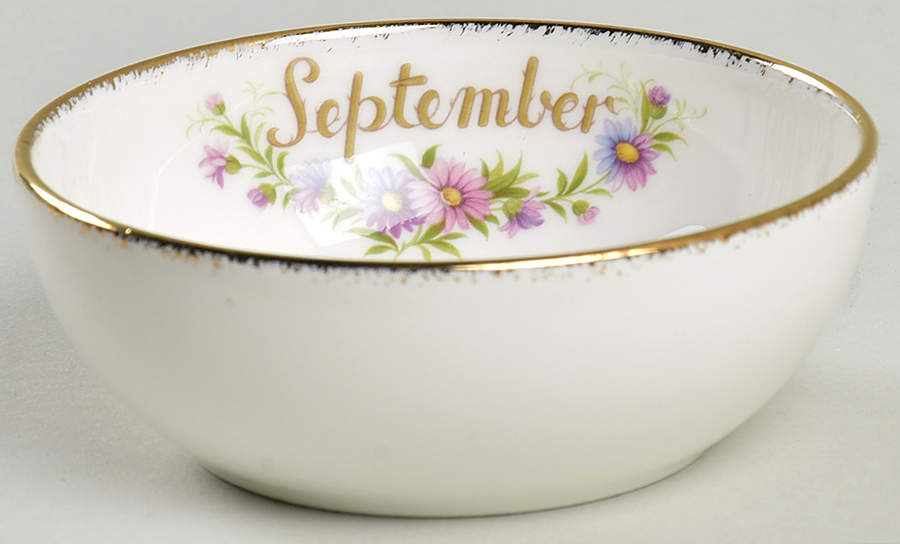 Flower of The Month (Newer, Montrose) Mini Open Sugar Bowl by Royal Albert-1