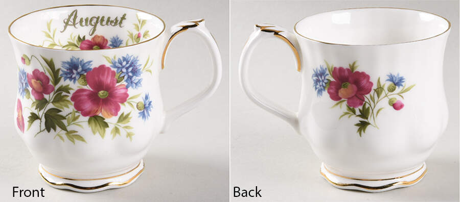 Flower of The Month (Newer, Montrose) Mug by Royal Albert-1