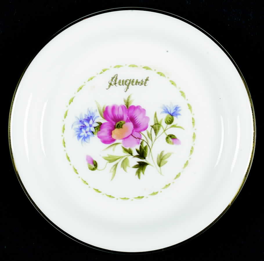 Flower of The Month (Newer, Montrose) Coaster by Royal Albert-1