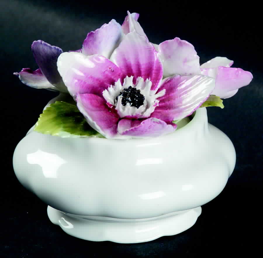 Flower of The Month (Newer, Montrose) FLORAL CLUSTER by Royal Albert-1