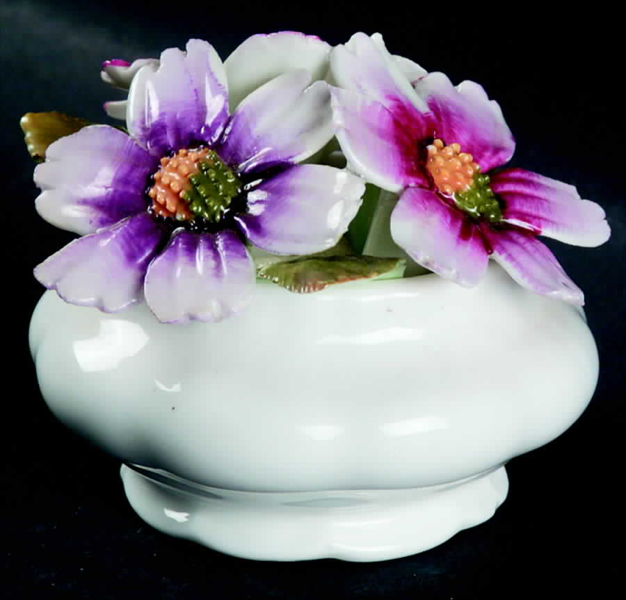 Flower of The Month (Newer, Montrose) Floral Cluster by Royal Albert-1