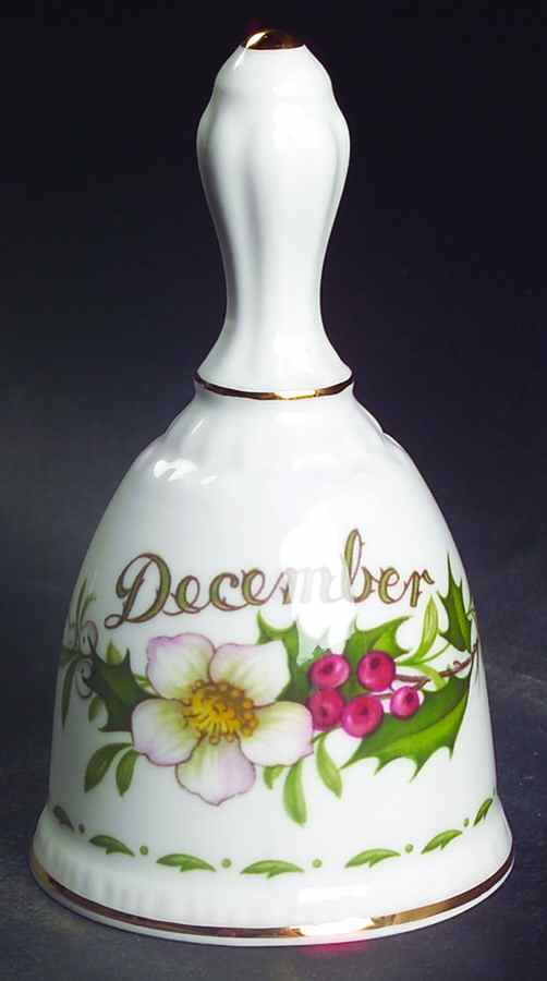 Flower of The Month (Newer, Montrose) Bell by Royal Albert-1
