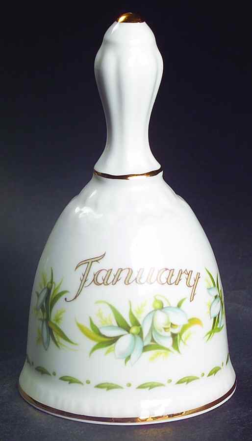 Flower of The Month (Newer, Montrose) Bell by Royal Albert-1