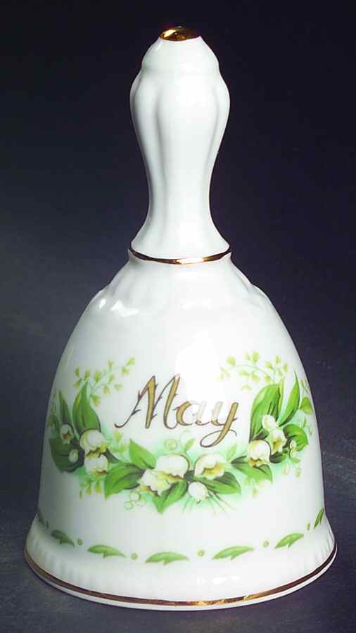 Flower of The Month (Newer, Montrose) Bell by Royal Albert-1