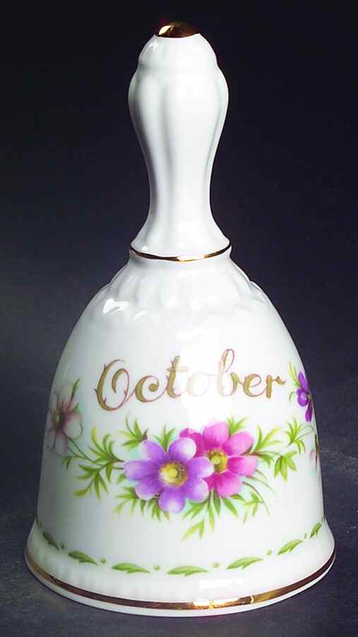 Flower of The Month (Newer, Montrose) Bell by Royal Albert-1