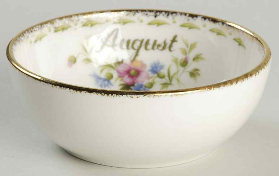 Flower of The Month (Newer, Montrose) Mini Open Sugar Bowl by Royal Albert-1