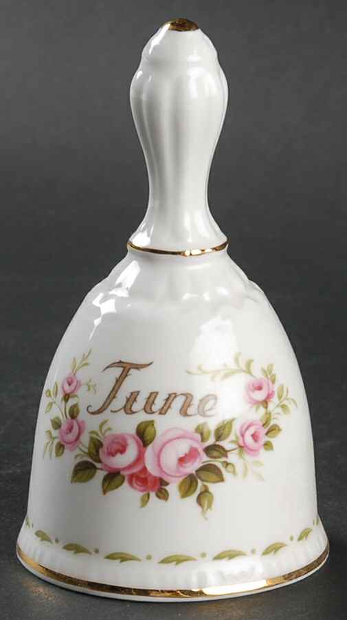 Flower of The Month (Newer, Montrose) Bell by Royal Albert-1