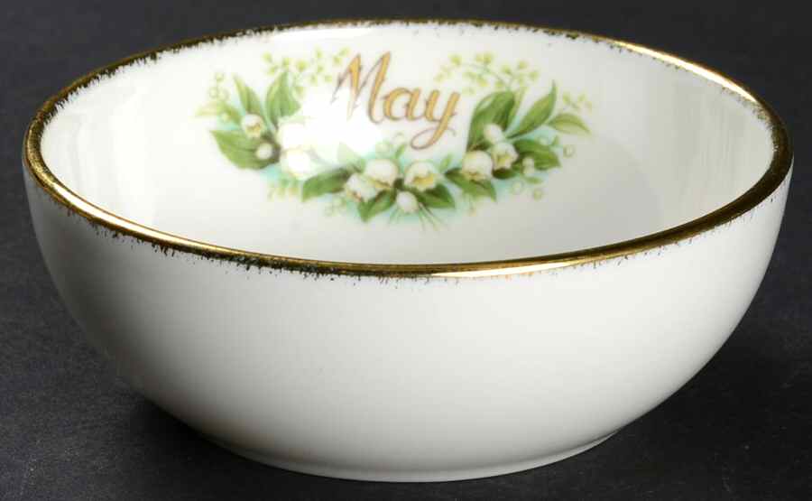 Flower of The Month (Newer, Montrose) Mini Open Sugar Bowl by Royal Albert-1