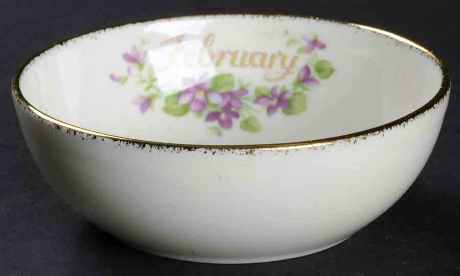 Flower of The Month (Newer, Montrose) Mini Open Sugar Bowl by Royal Albert-1
