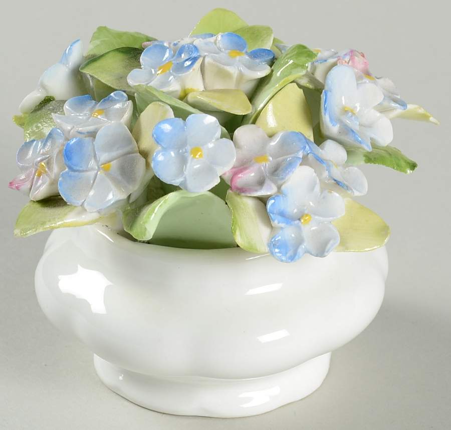 Flower of The Month (Newer, Montrose) Floral Cluster by Royal Albert-1