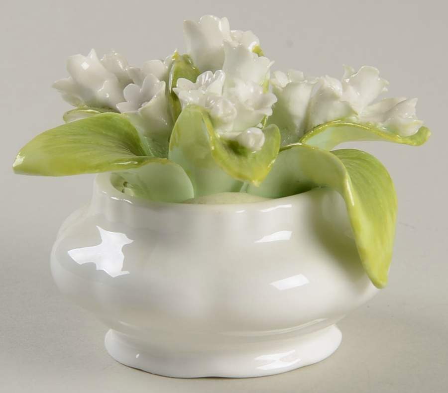 Flower of The Month (Newer, Montrose) Floral Cluster by Royal Albert-1