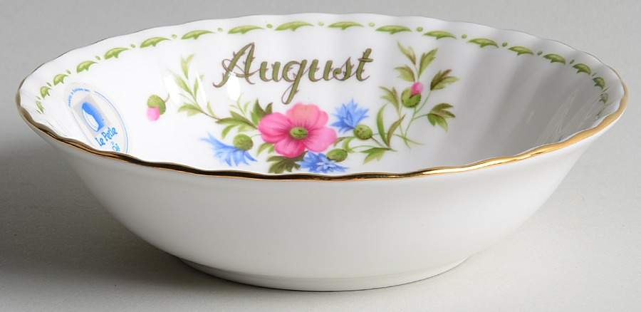 Flower of The Month (Newer, Montrose) Fruit/Dessert (Sauce) Bowl by Royal Albert-1