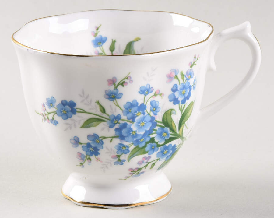 Forget Me Not Snack Cup by Royal Albert-1