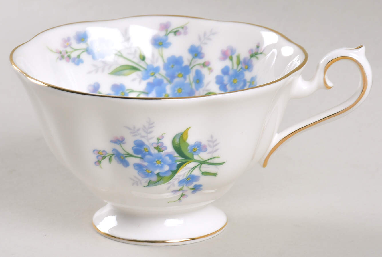 Forget Me Not Footed Cup by Royal Albert-1