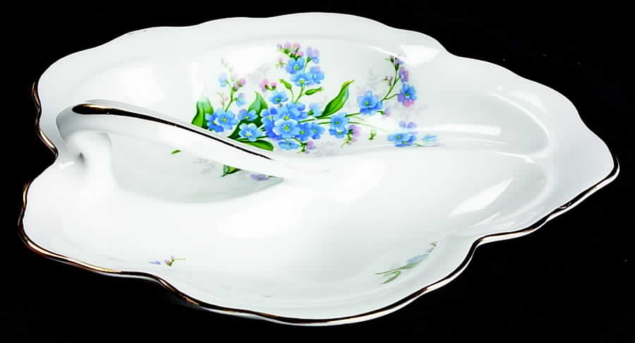 Forget Me Not 2-Part Relish by Royal Albert-1