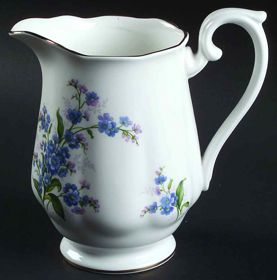 Forget Me Not 16 Oz Pitcher by Royal Albert-1