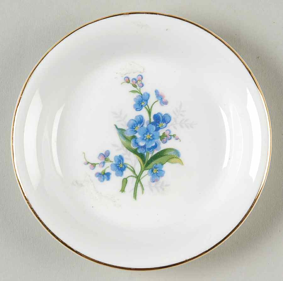 Forget Me Not 3" Ashtray by Royal Albert-1