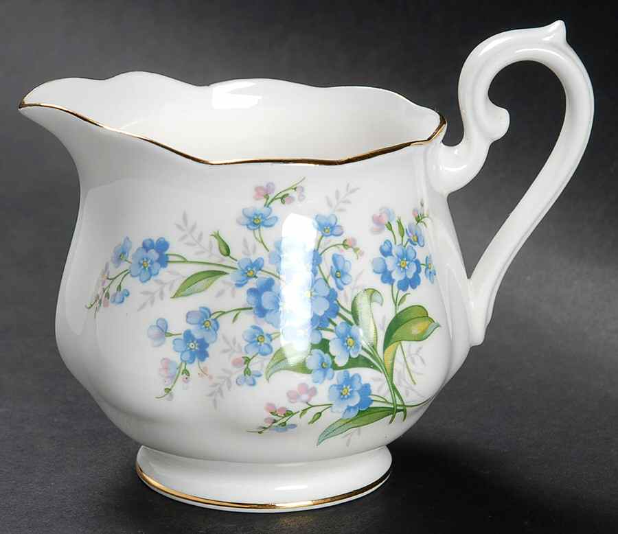 Forget Me Not Creamer by Royal Albert-1