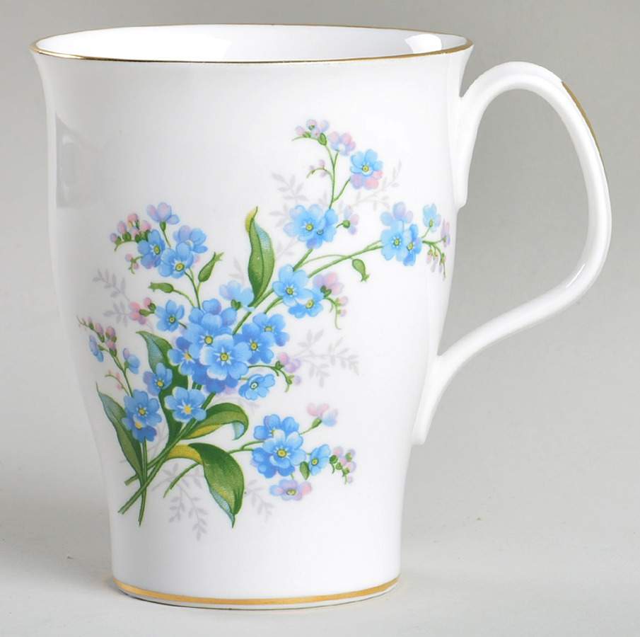 Forget Me Not Mug by Royal Albert-1