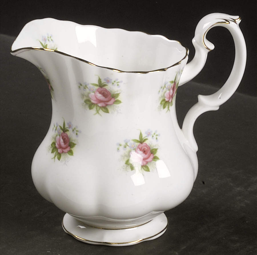 Forget Me Not Rose Creamer by Royal Albert-1