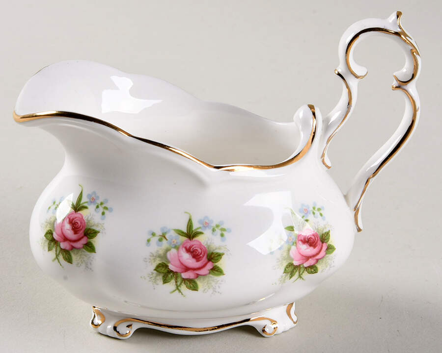 Forget Me Not Rose Mini Creamer by Royal Albert-1