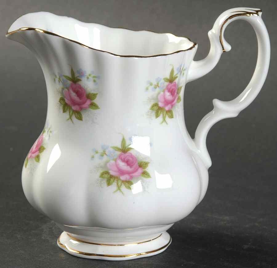 Forget Me Not Rose Mini Creamer by Royal Albert-1