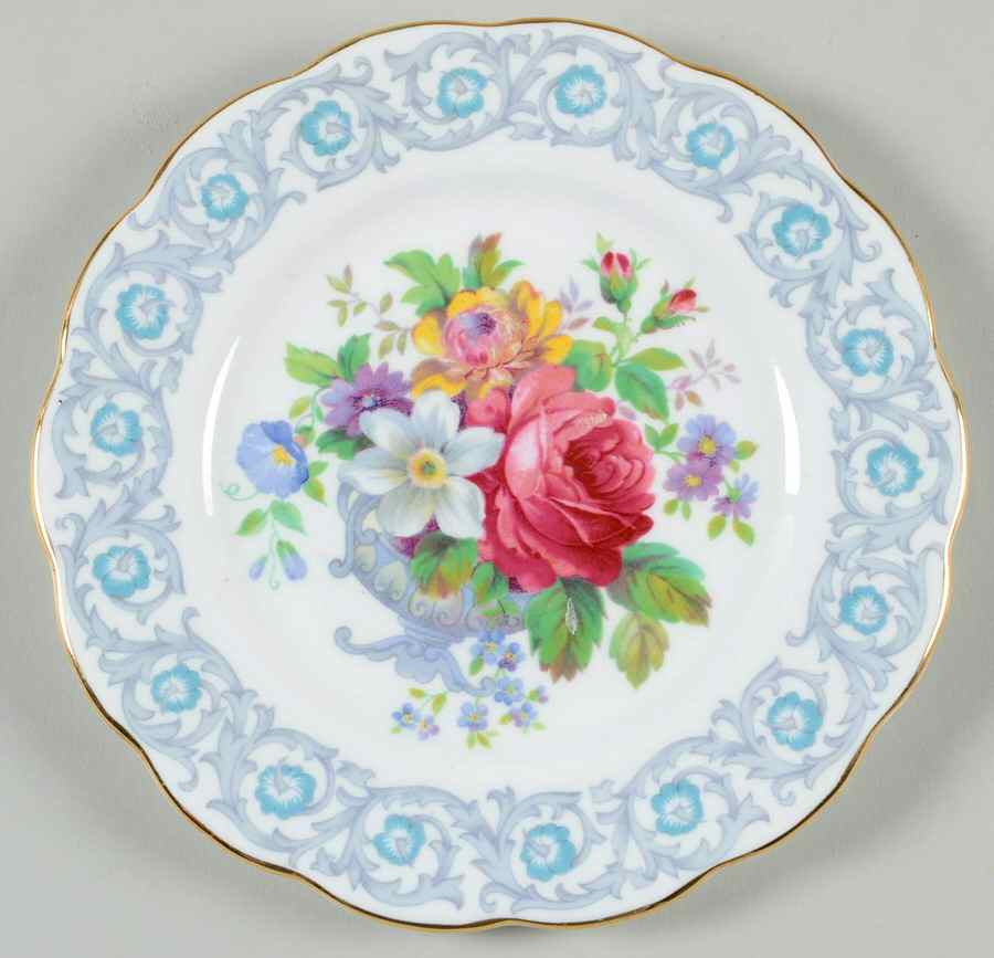 Fragrance Bread & Butter Plate by Royal Albert-1