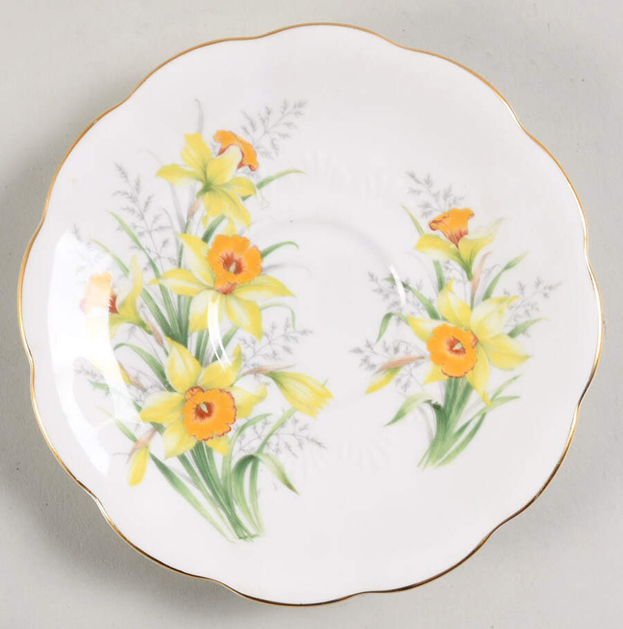 Friendship Series Saucer for Footed Cup by Royal Albert-1