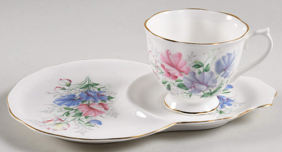 Friendship Series Snack Plate & Cup Set by Royal Albert-1