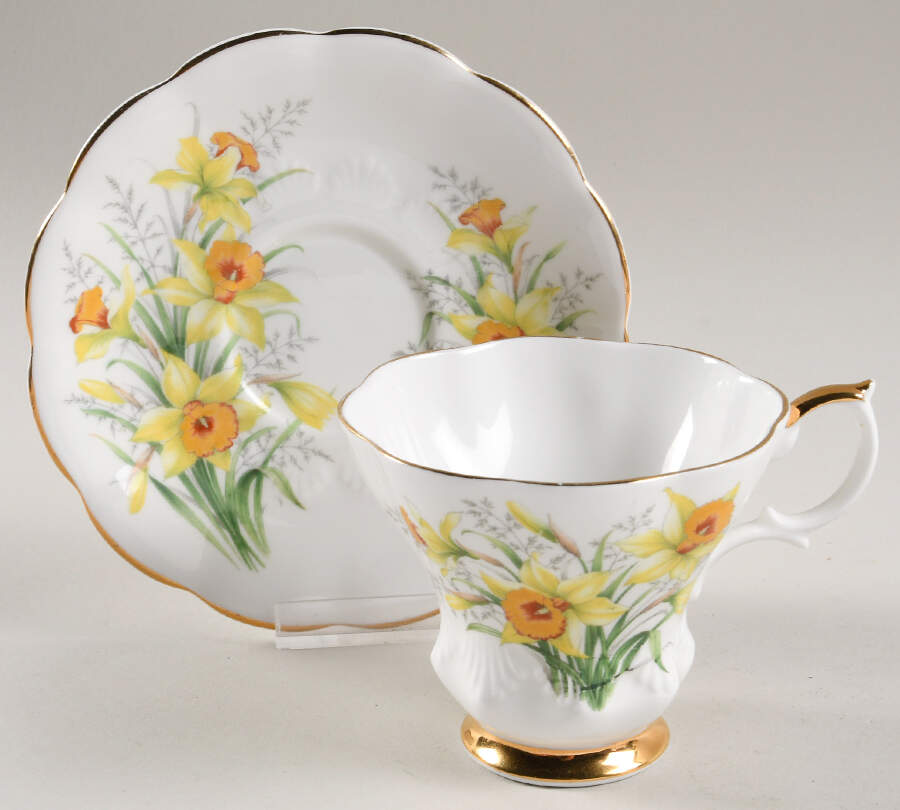 Friendship Series Footed Cup & Saucer Set by Royal Albert-1