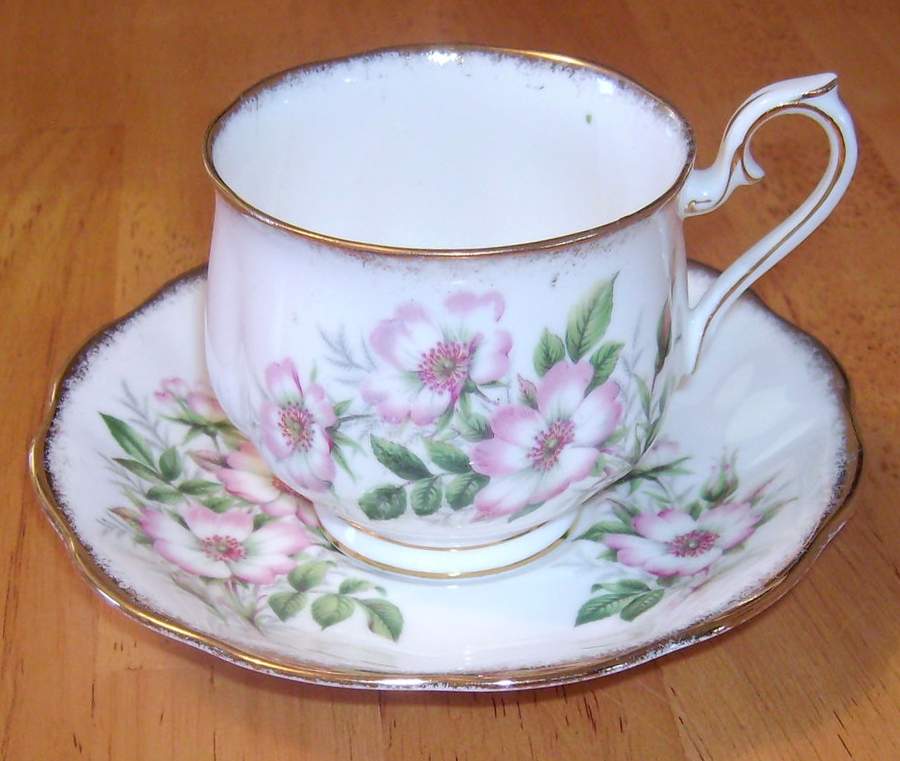 Friendship Series Footed Demitasse Cup & Saucer Set by Royal Albert-1