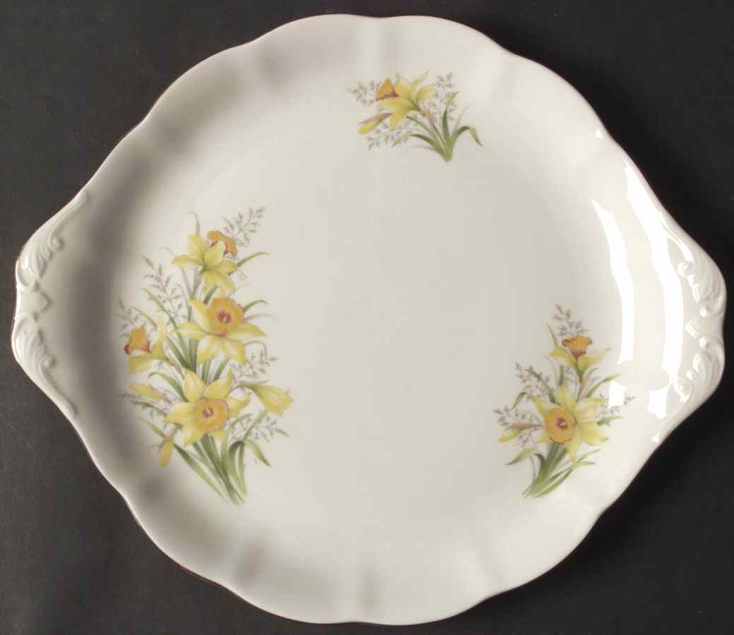 Friendship Series Handled Cake Plate by Royal Albert-1