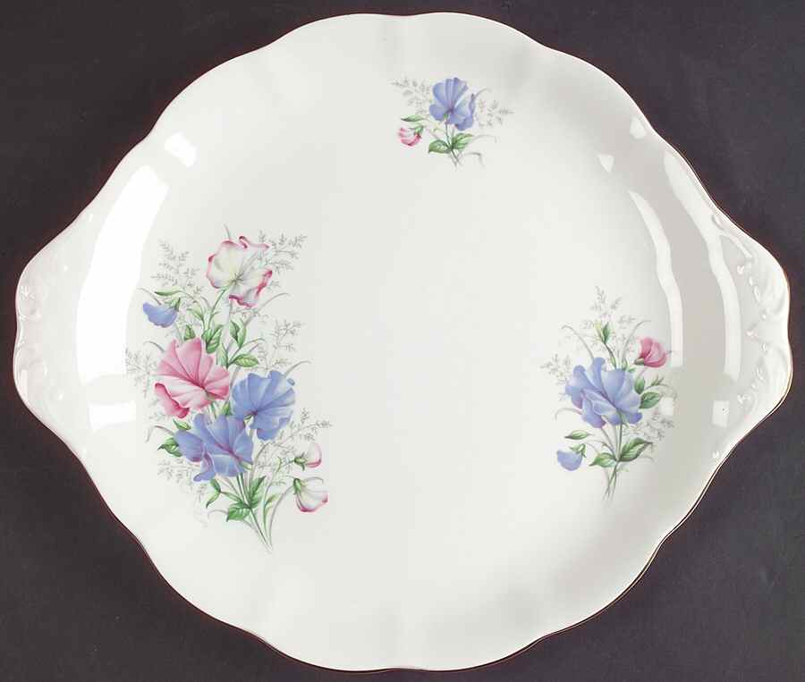 Friendship Series Handled Cake Plate by Royal Albert-1
