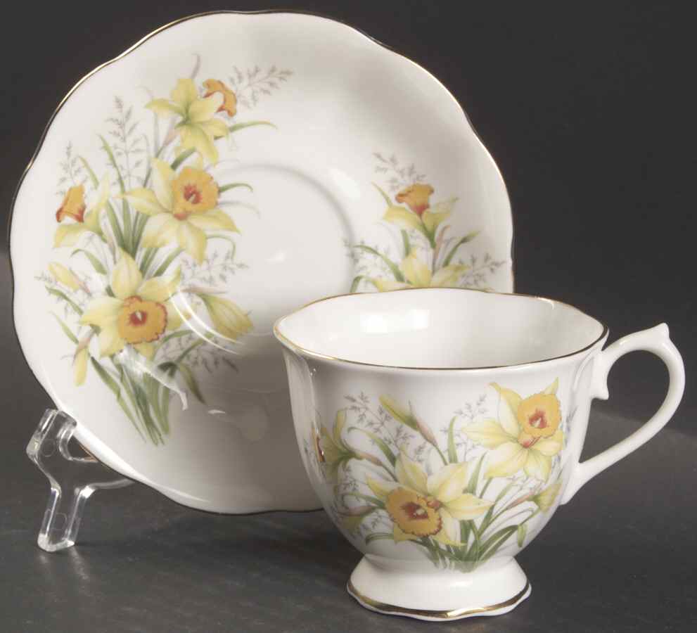 Friendship Series Footed Cup & Saucer Set by Royal Albert-1