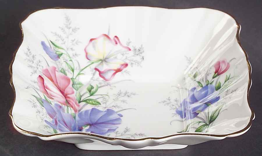 Friendship Series Small Square Sweet Meat Dish by Royal Albert-1