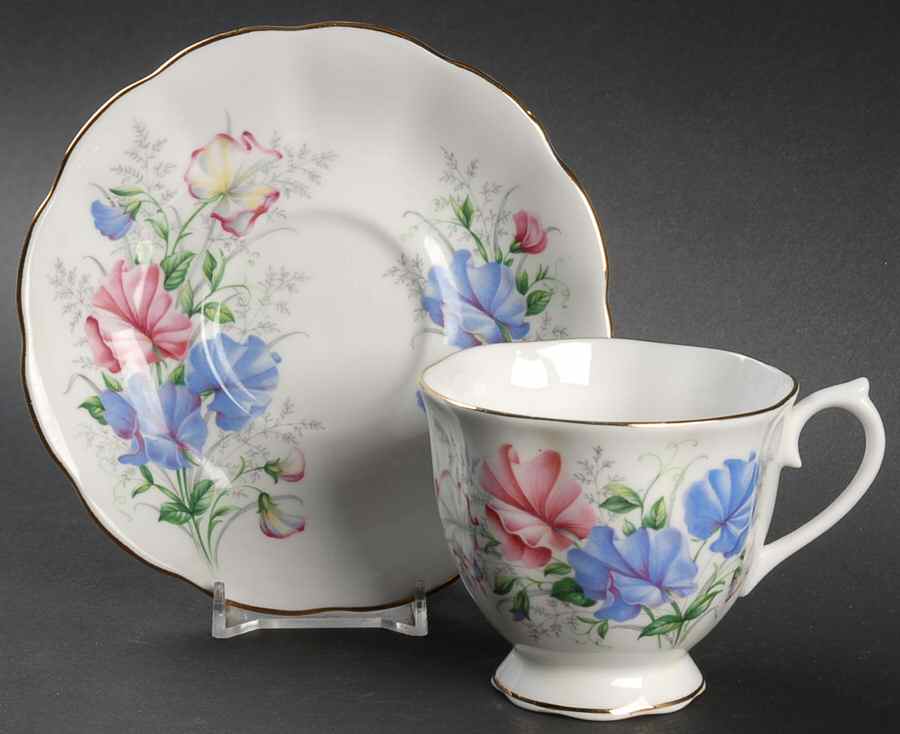 Friendship Series Footed Cup & Saucer Set by Royal Albert-1