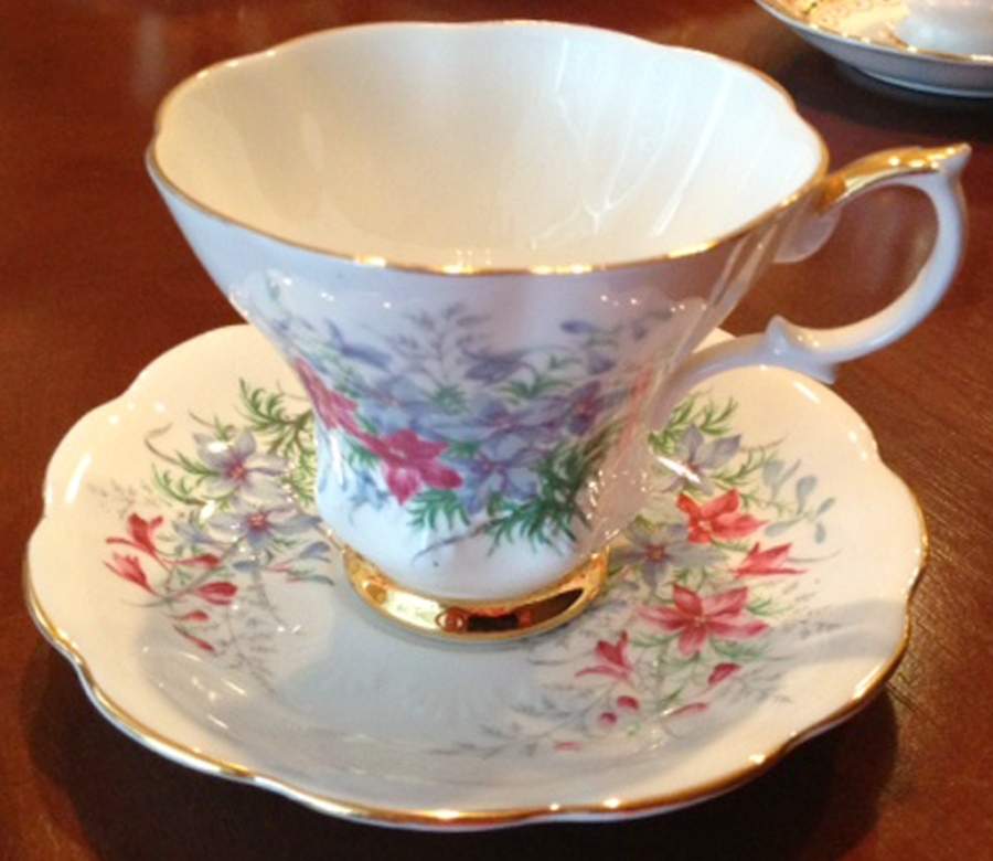 Friendship Series Footed Cup & Saucer Set by Royal Albert-1