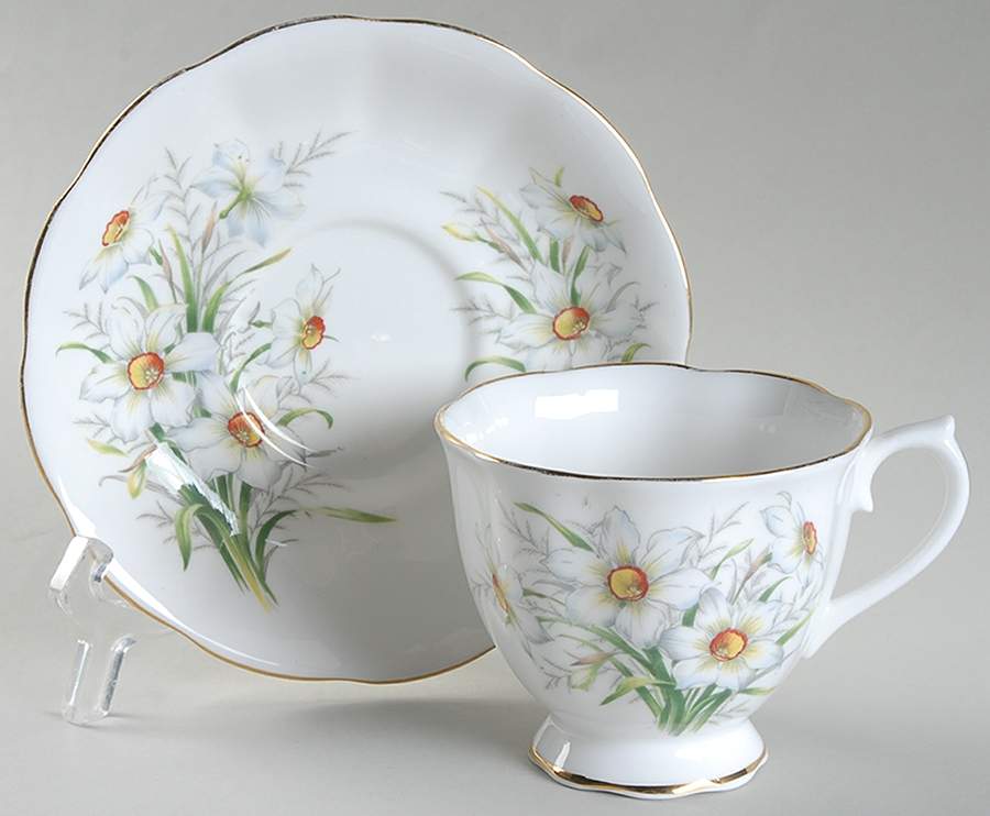 Friendship Series Footed Cup & Saucer Set by Royal Albert-1