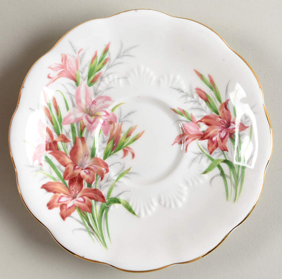 Friendship Series Saucer for Footed Cup by Royal Albert-1