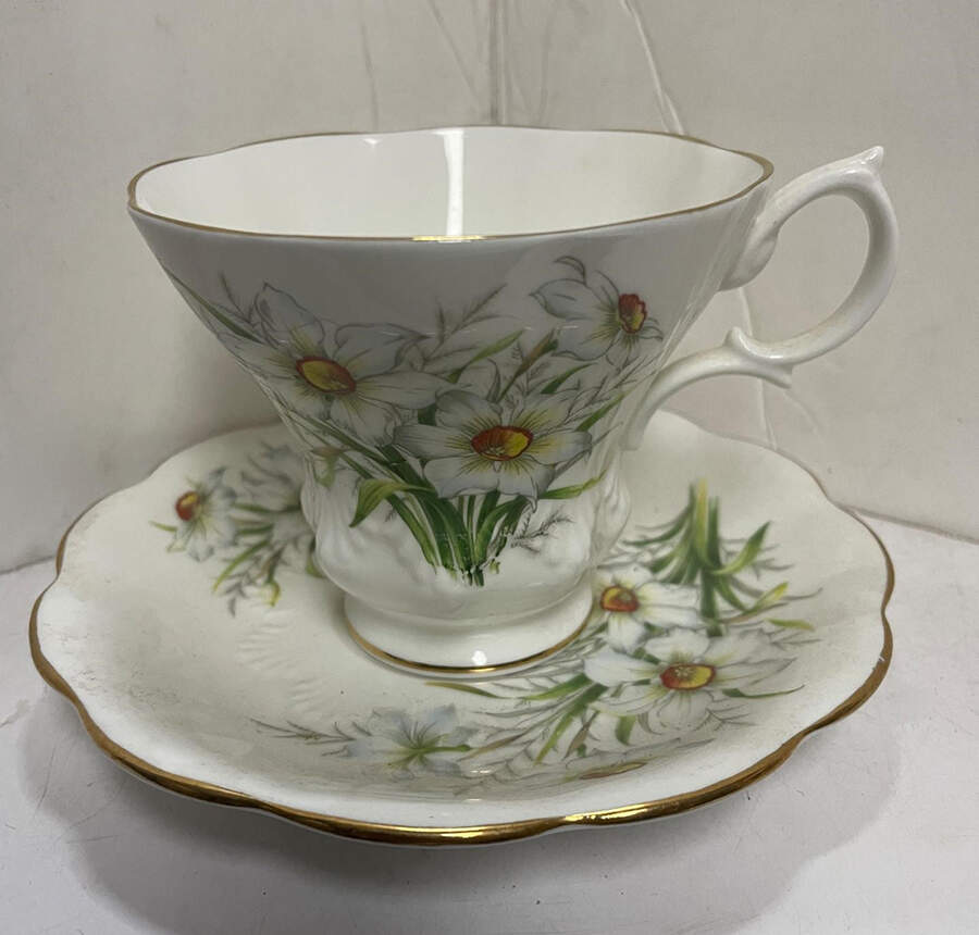 Friendship Series Footed Cup & Saucer Set by Royal Albert-1
