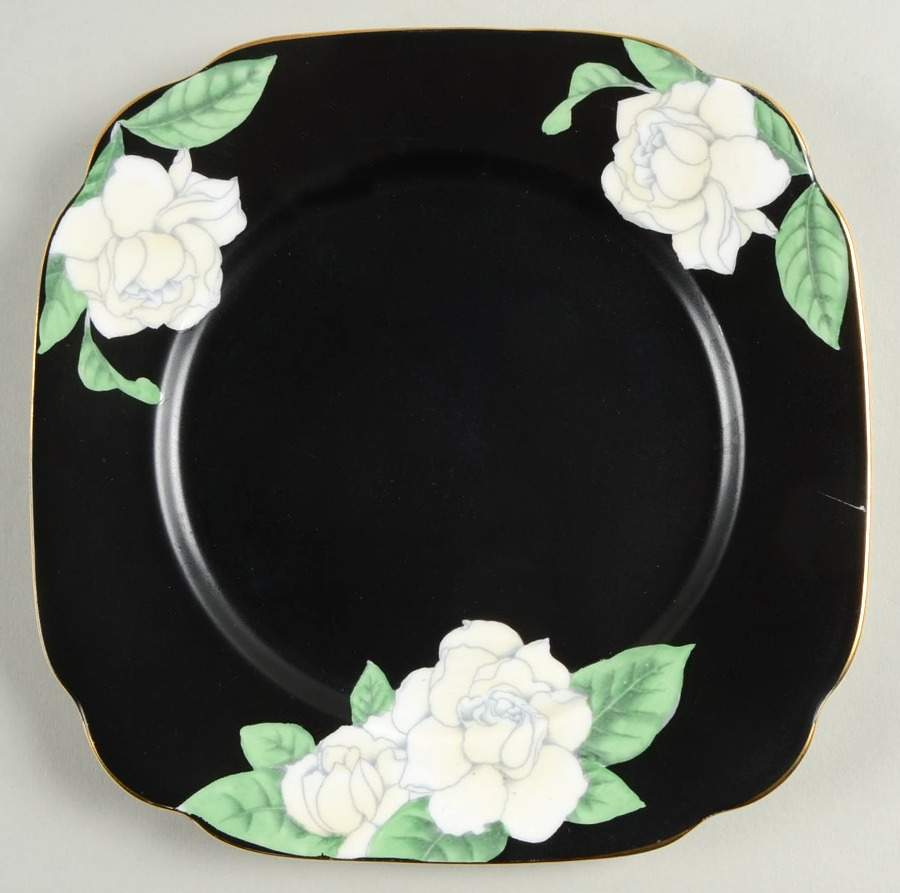 The Gardenia Square Salad Plate by Royal Albert-1