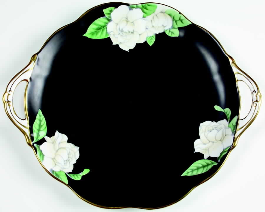 The Gardenia Handled Cake Plate by Royal Albert-1