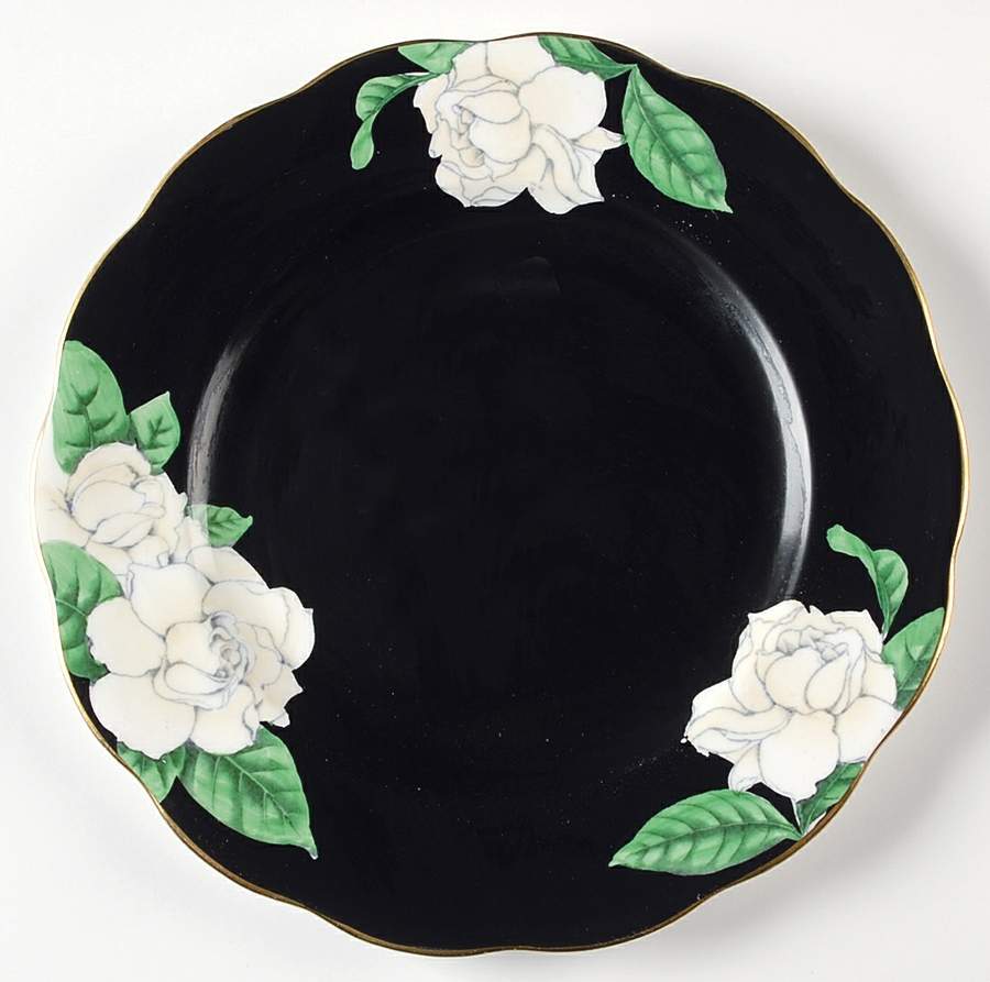 The Gardenia Salad Plate by Royal Albert-1