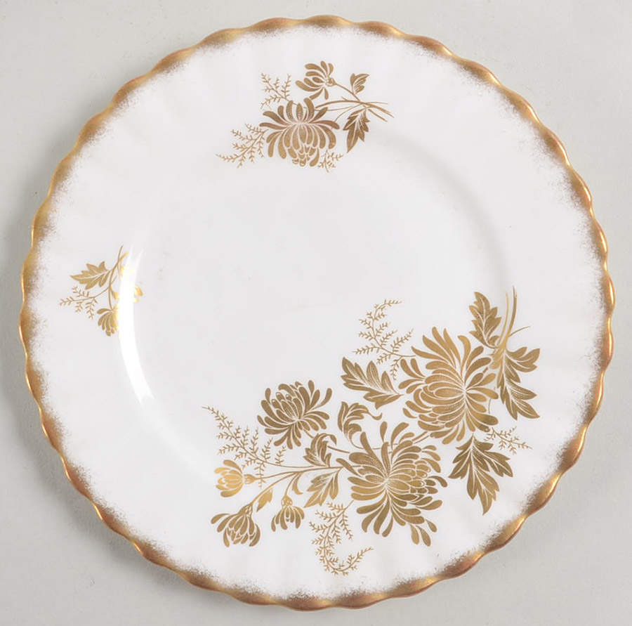 Golden Glory Bread & Butter Plate by Royal Albert-1