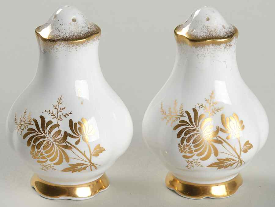 Golden Glory Salt & Pepper Set by Royal Albert-1