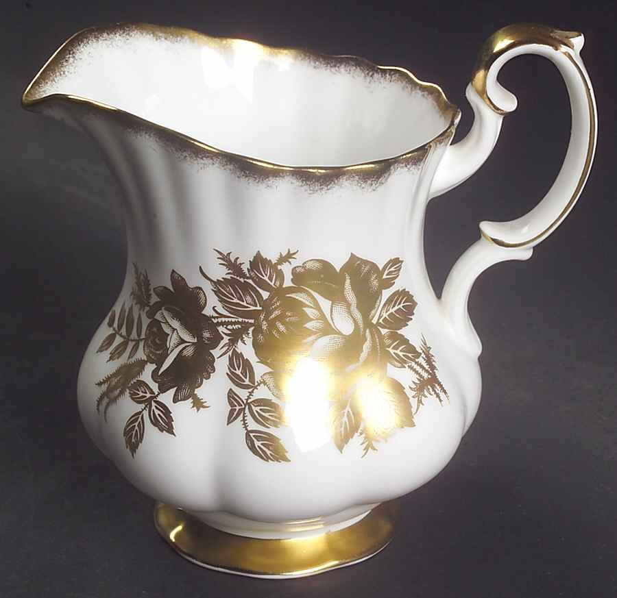 Golden Rose Creamer by Royal Albert-1